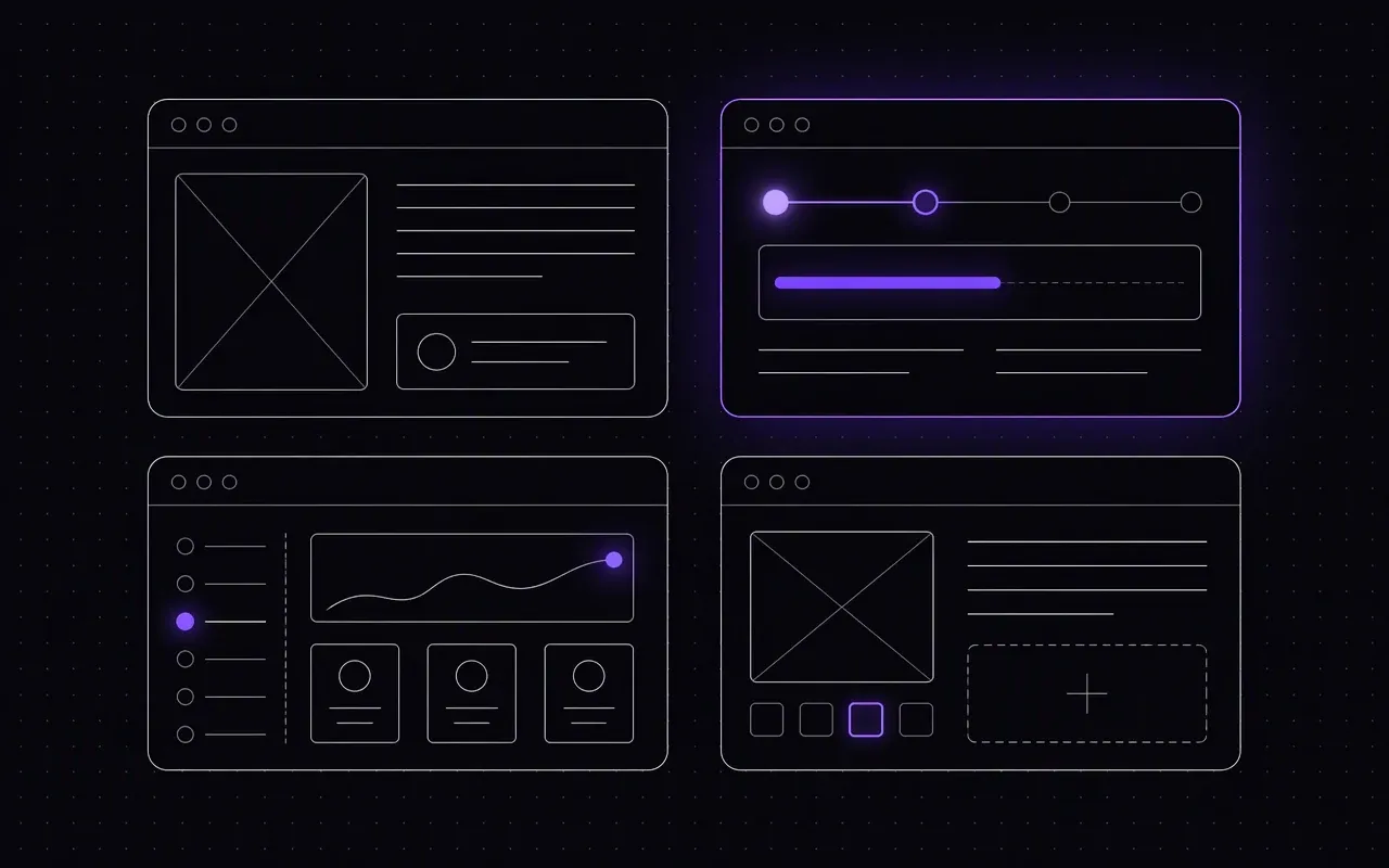 Portfolio contact sheet showing selected TOAWEB systems.