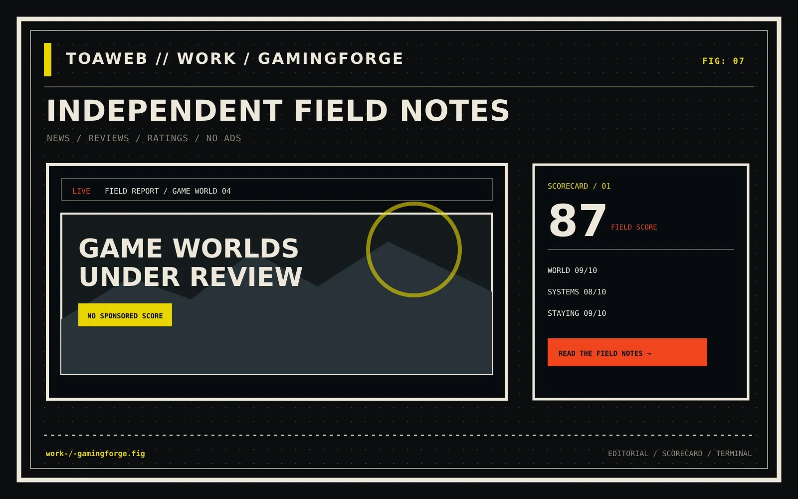 gamingforge.net — screenshot